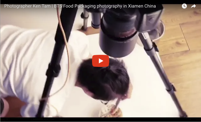 Ken Tam攝影師工作紀錄: 廈門食品包裝攝影，食品攝影